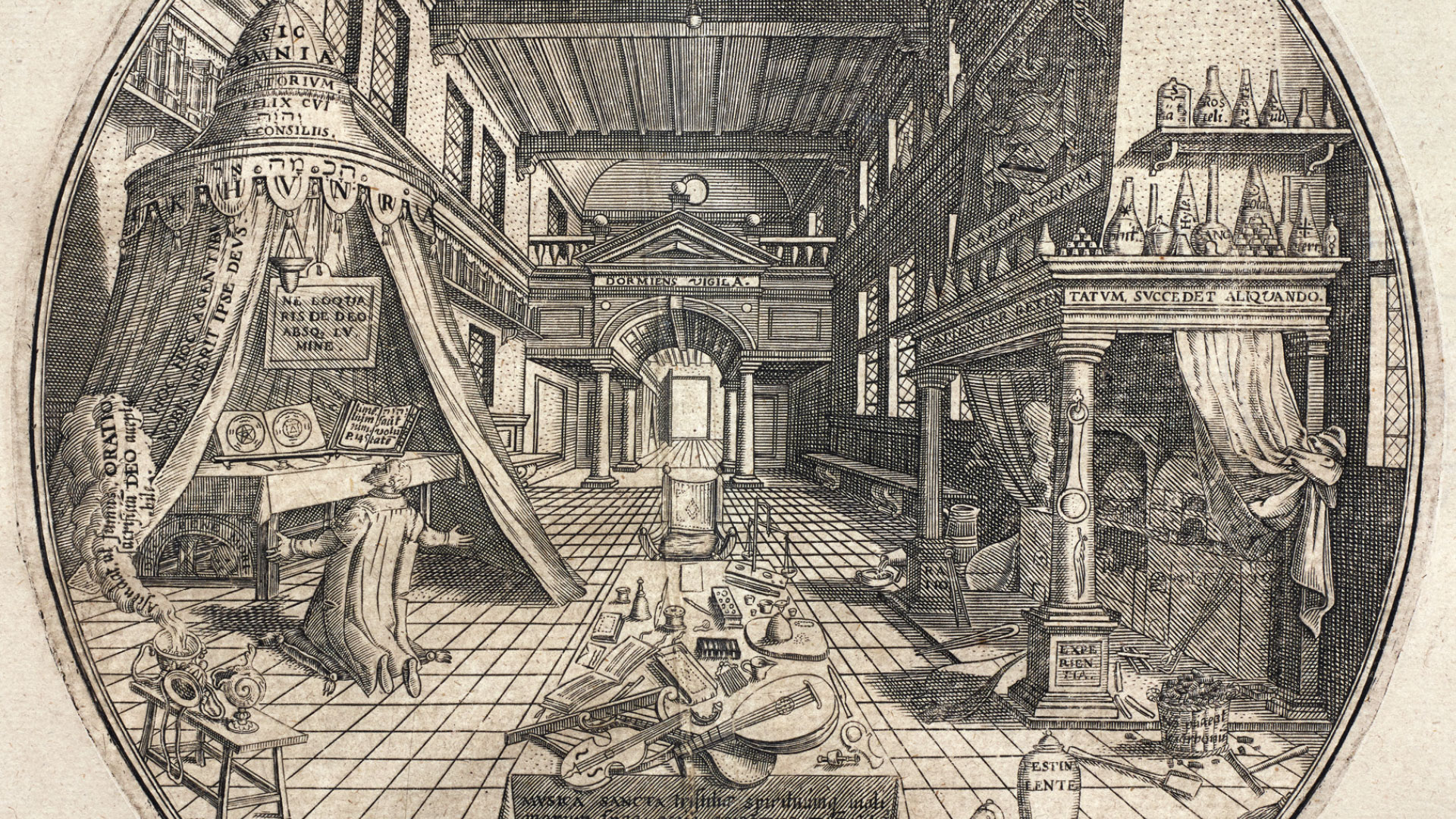 The Alchemical Laboratory in the Fine Arts