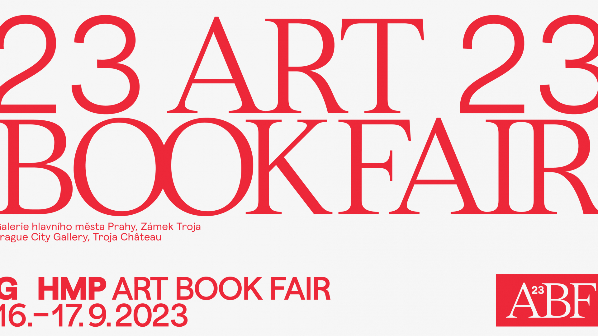 Artefactum na GHMP Art Book Fair 2023